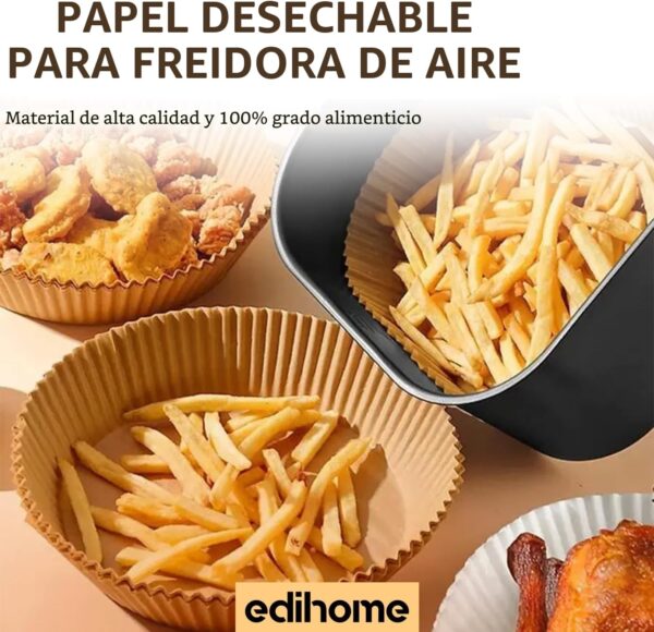 Ama2 edihome Papel Freidora Aire, Air Fryer
