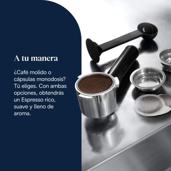 Cafetera de Bomba de Acero Inoxidable