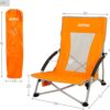 Silla plegable de playa