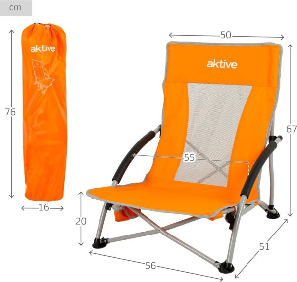 Silla plegable de playa