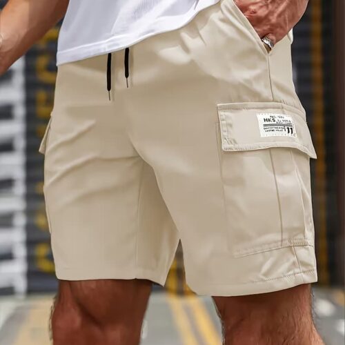 3 piezas de Pantalones Cortos Casuales para Hombre