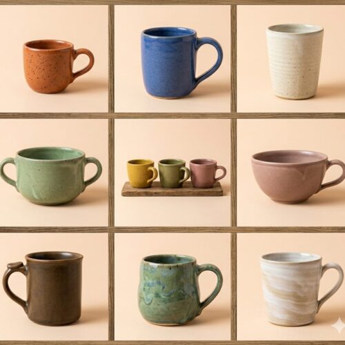 Variedad de tazas