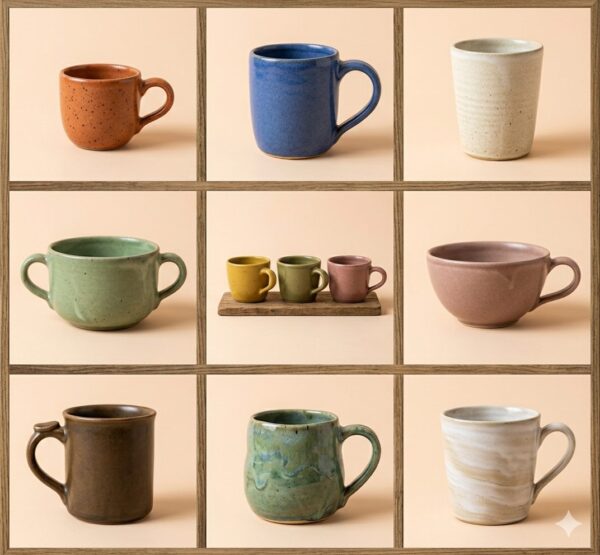 Variedad de tazas
